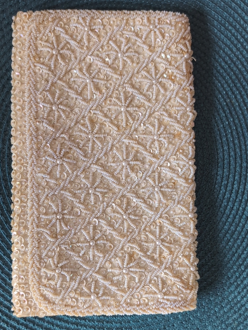 Dubarry of Ireland Cream Interior Handbag Liner 1960s